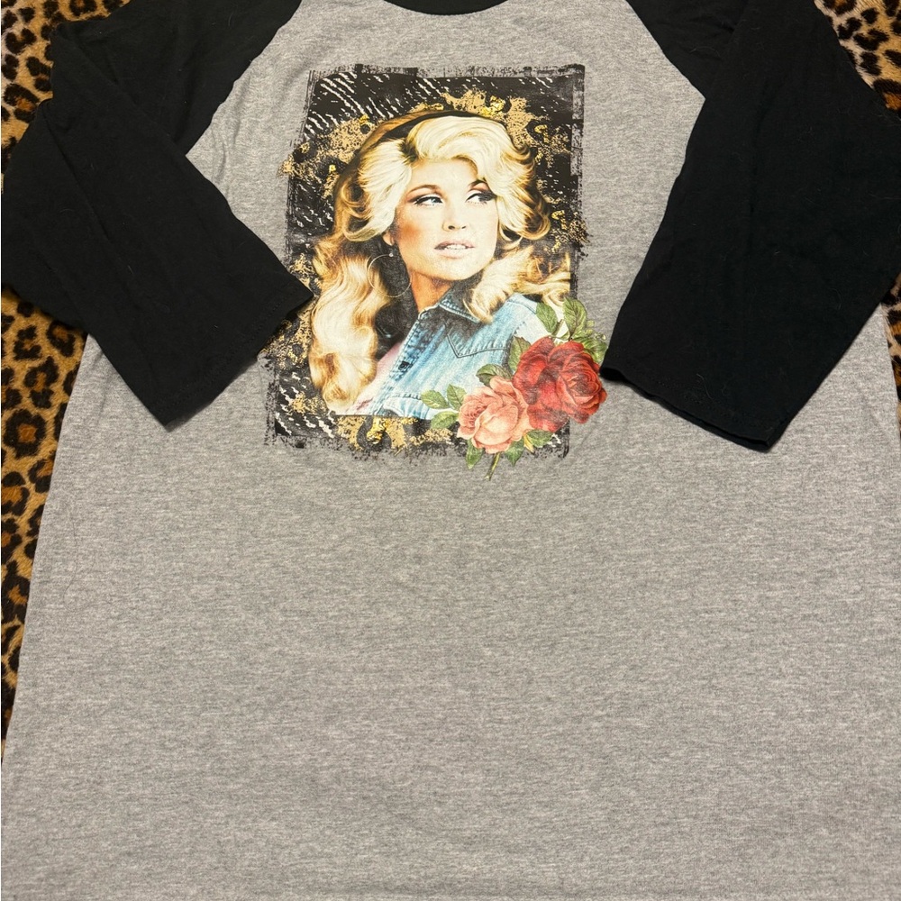 Dolly Parton Baseball Tee